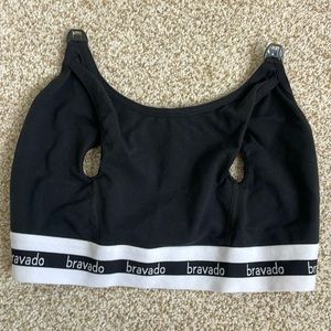 Bravado Nursing Bra Attachment SMALL Black/White